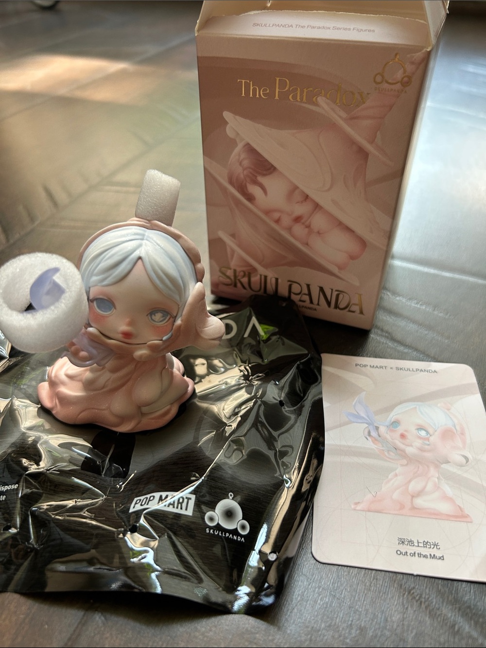 Skullpanda The Paradox Series Figurine - Soft Pink